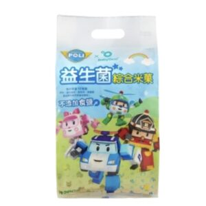 台灣製MIT波力米餅 POLI 益生菌米果 60g (12小包)