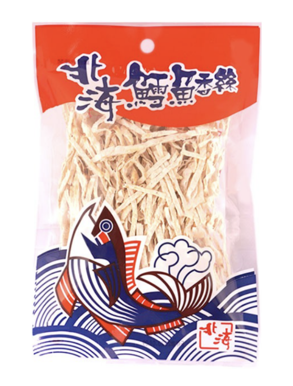 北海鱈魚絲 25A(小細條) 26g
