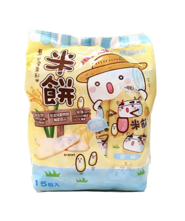 饅頭家族米餅原味48g
